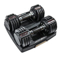 Adjustable Dumbbell Weights - 12.5-25 lbs