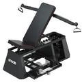 4-in-1 Adjustable Weights Bench with Cable Crossover