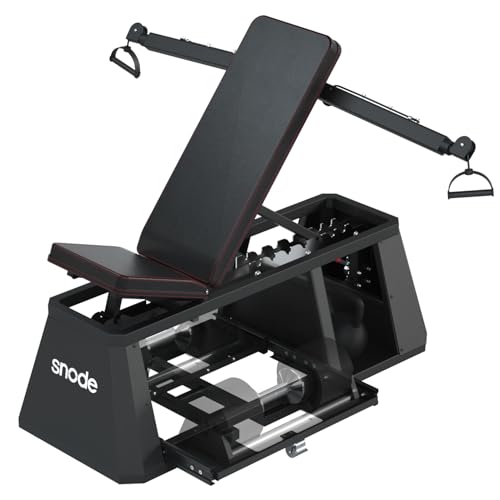 4-in-1 Adjustable Weights Bench with Cable Crossover