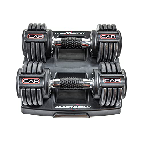 Adjustable Dumbbell Weights - 12.5-25 lbs