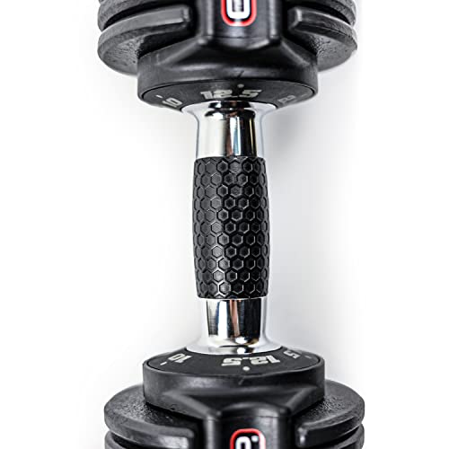 Adjustable Dumbbell Weights - 12.5-25 lbs