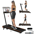 3-in-1 Treadmill, Walking Pad, and Desk | Removable Desk, and Foldable