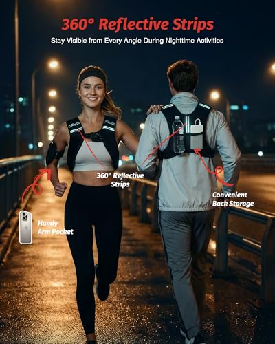 6-30 lbs. Weighted Vest with Reflectors