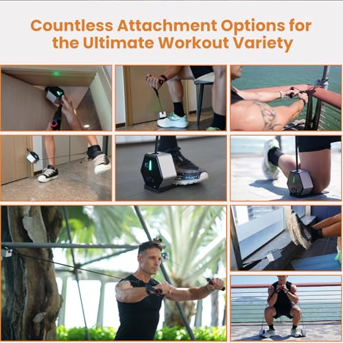 7-66lbs. Portable Cable Gym