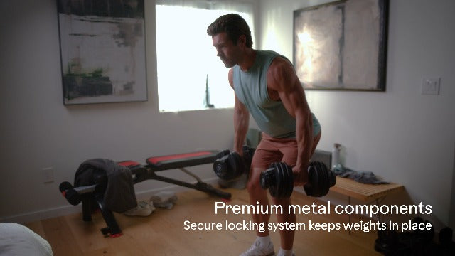 5-55lbs. BowFlex Adjustable Dumbbells