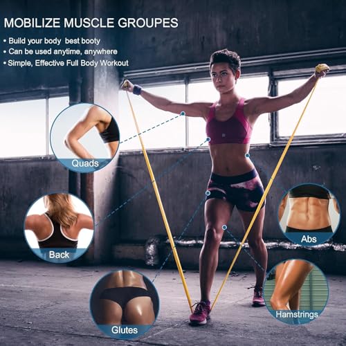5-Piece Physical Therapy Resistance Bands