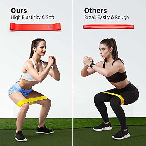 5-Pack Elastic Exercise Bands; RV Fitness or At Home Equipment